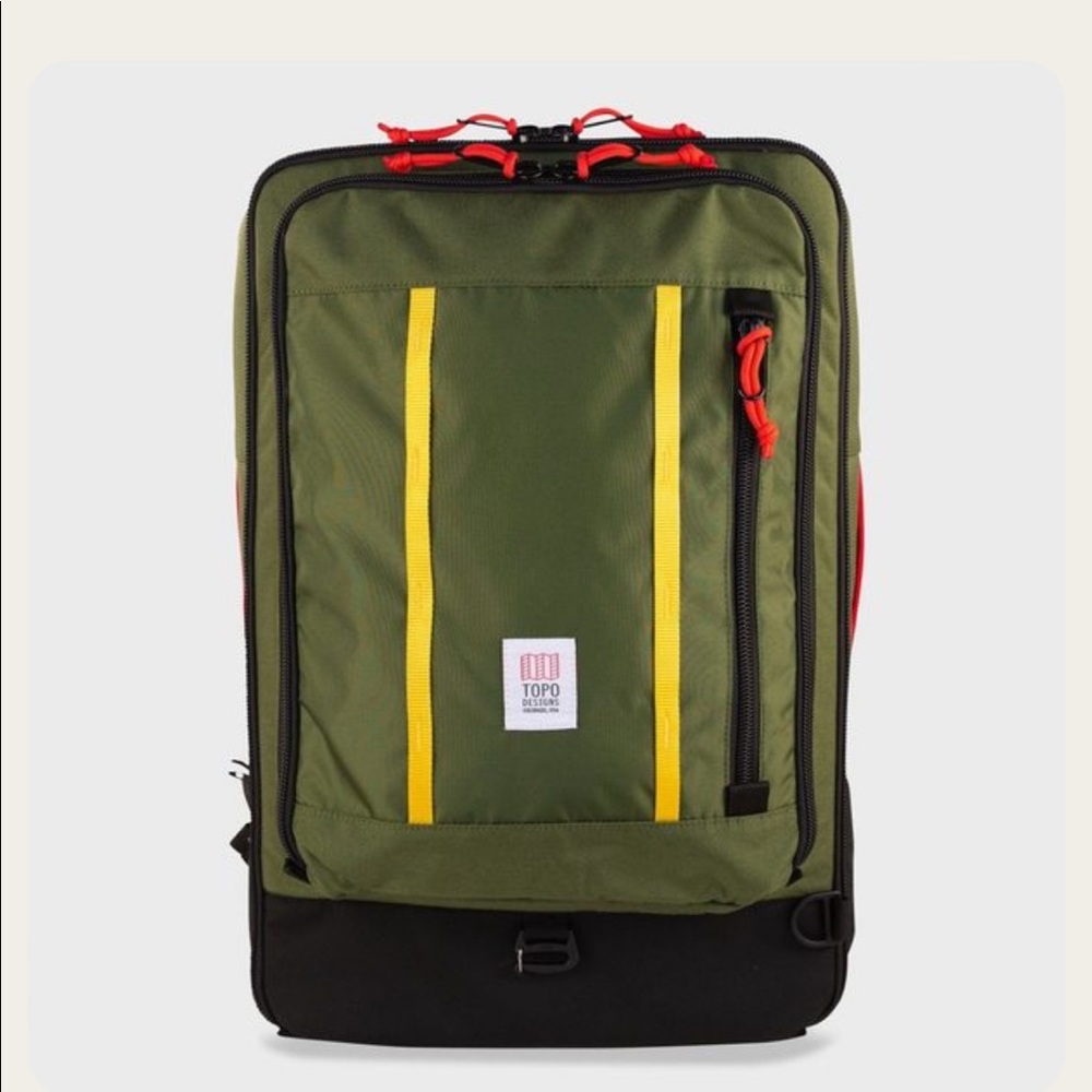 Like new Topo Designs Global Travel Bag 30L - Olive